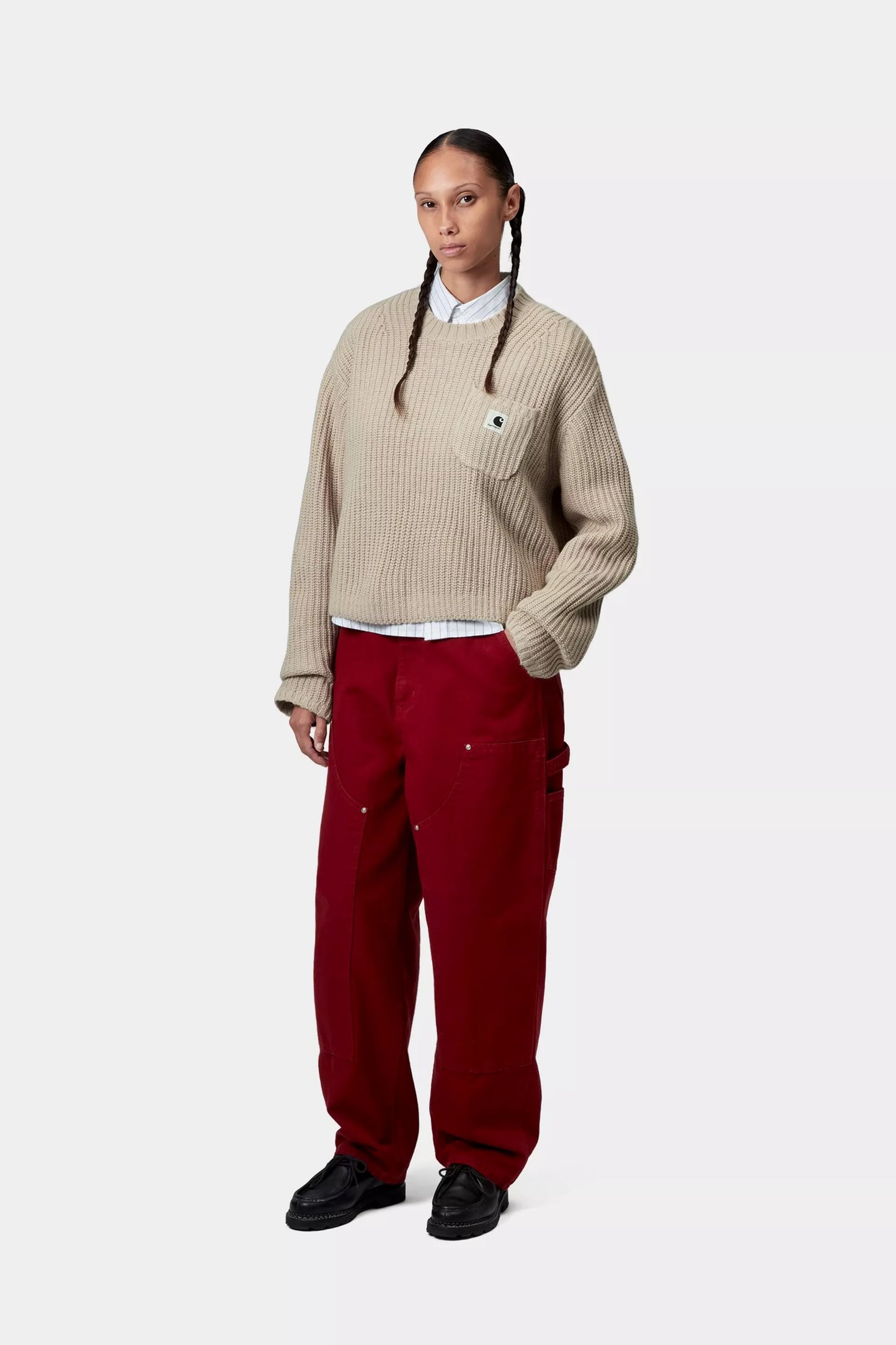 Maglia Carhartt Wip Fleur De Sel da Donna i035382 mira