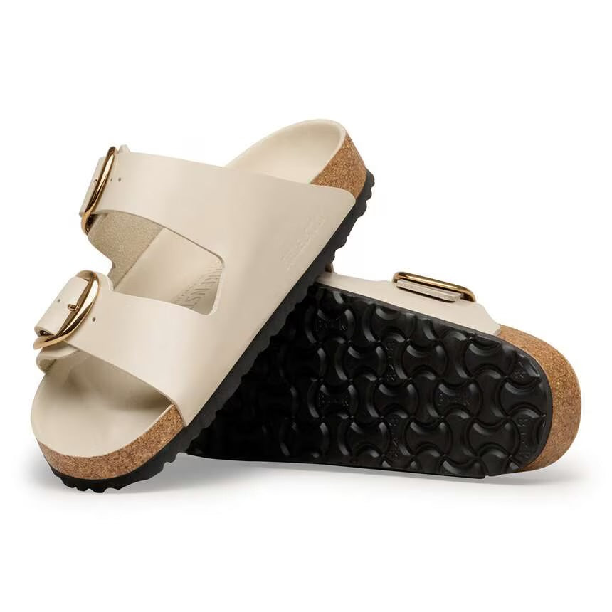 Scarpa Birkenstock Shine Oyster da Donna 1031873 madrid big buckle hex