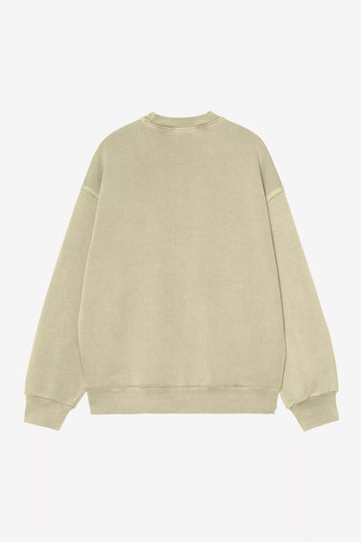 Felpa Carhartt Wip Gentle Green da Uomo i029957 nelson swat