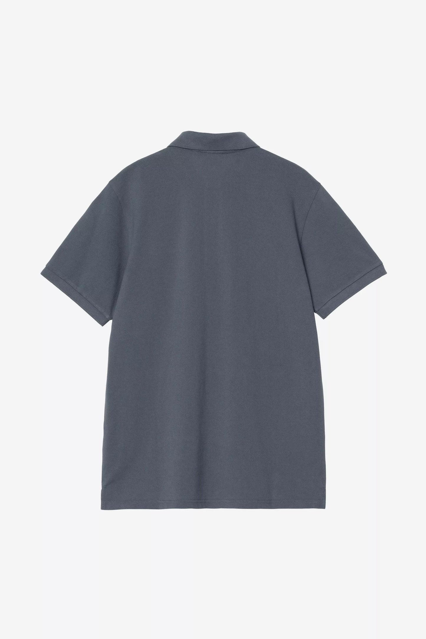 Polo Carhartt Wip Cozy Blue Gold da Uomo i023807 chase piqu