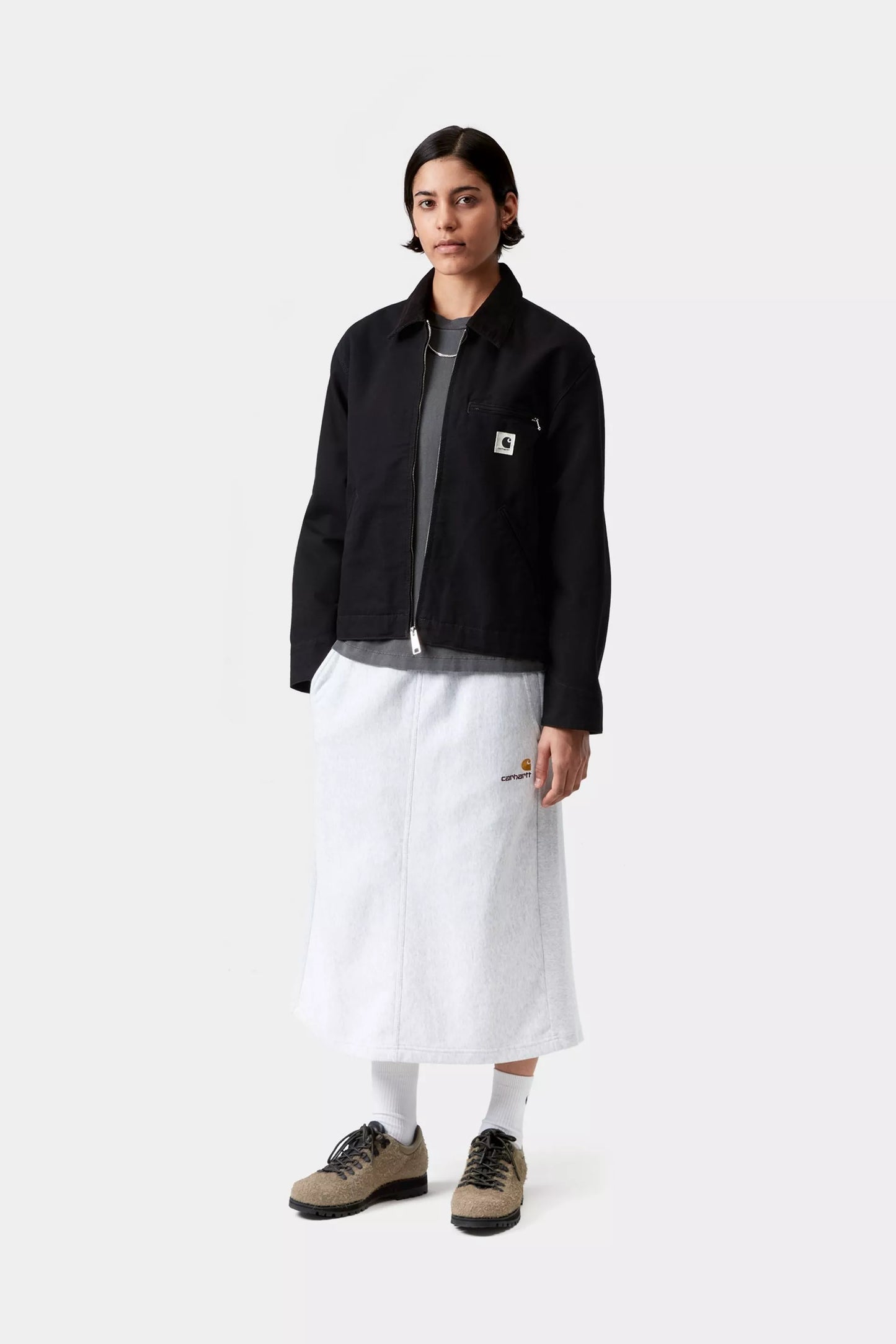 Giubbotto Carhartt Wip Black Black Rinsed da Donna i034844 detroit