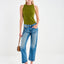 Jeans Vicolo Denim Blu da Donna df5058 zeke