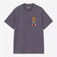 T-Shirt Carhartt Wip Shady Purple da Uomo i036902 stacked grapes