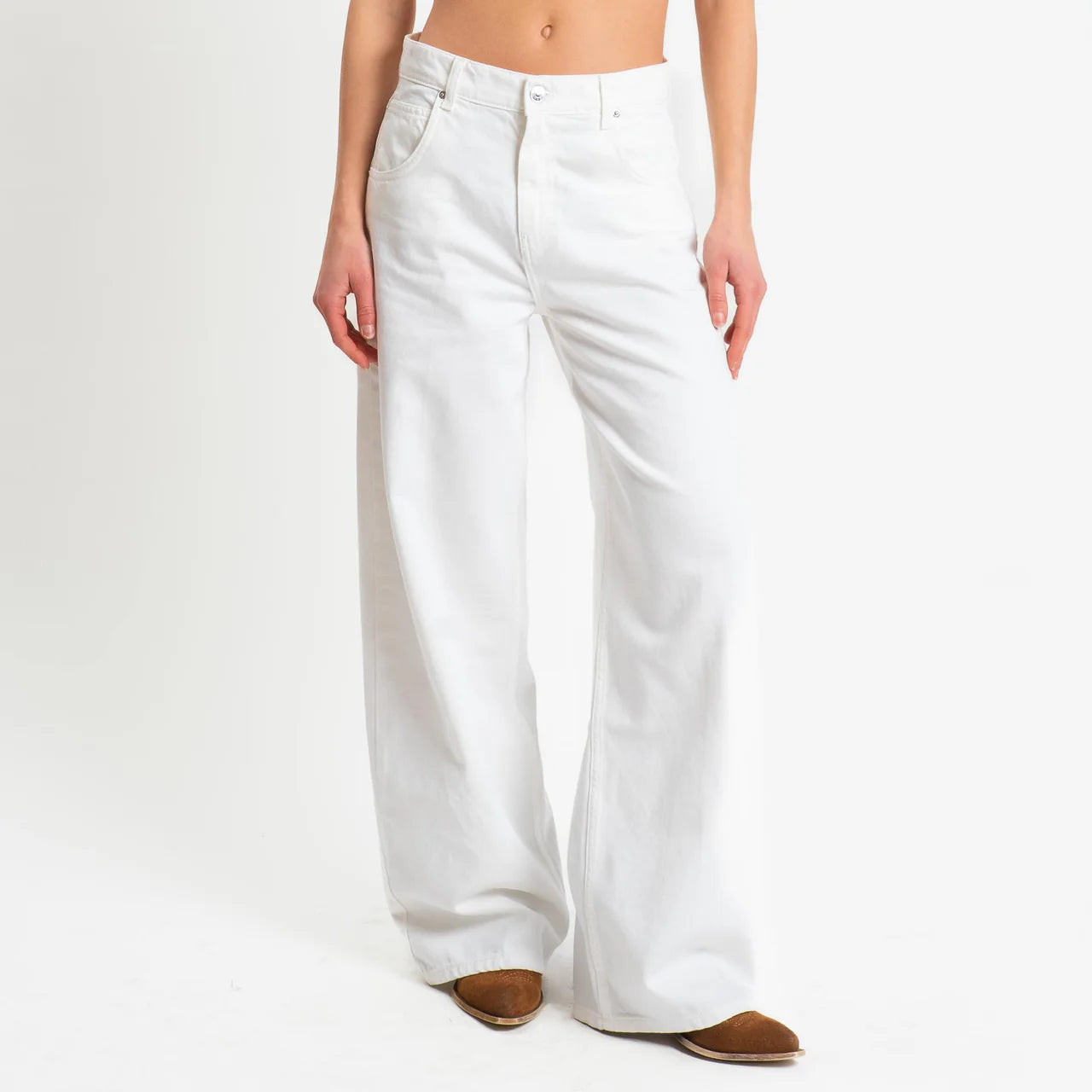Jeans Vicolo Bianco da Donna dab5148MIA
