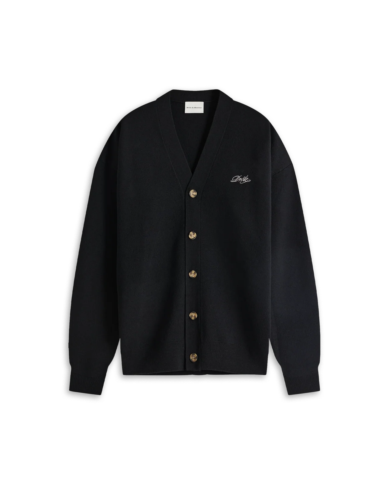 Maglia Drole De Monsieur Black da Uomo drole cardigan