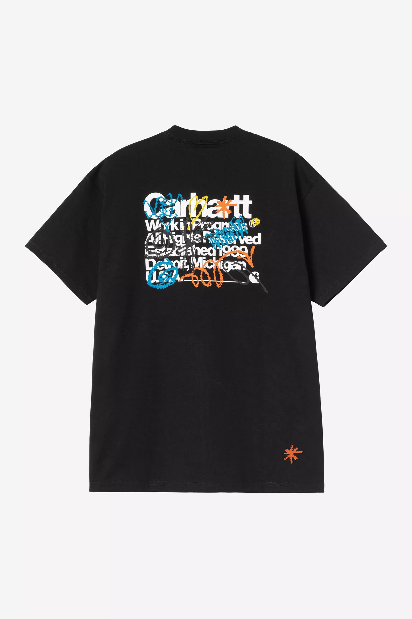 T-Shirt Carhartt Wip Black da Uomo i036238 primary