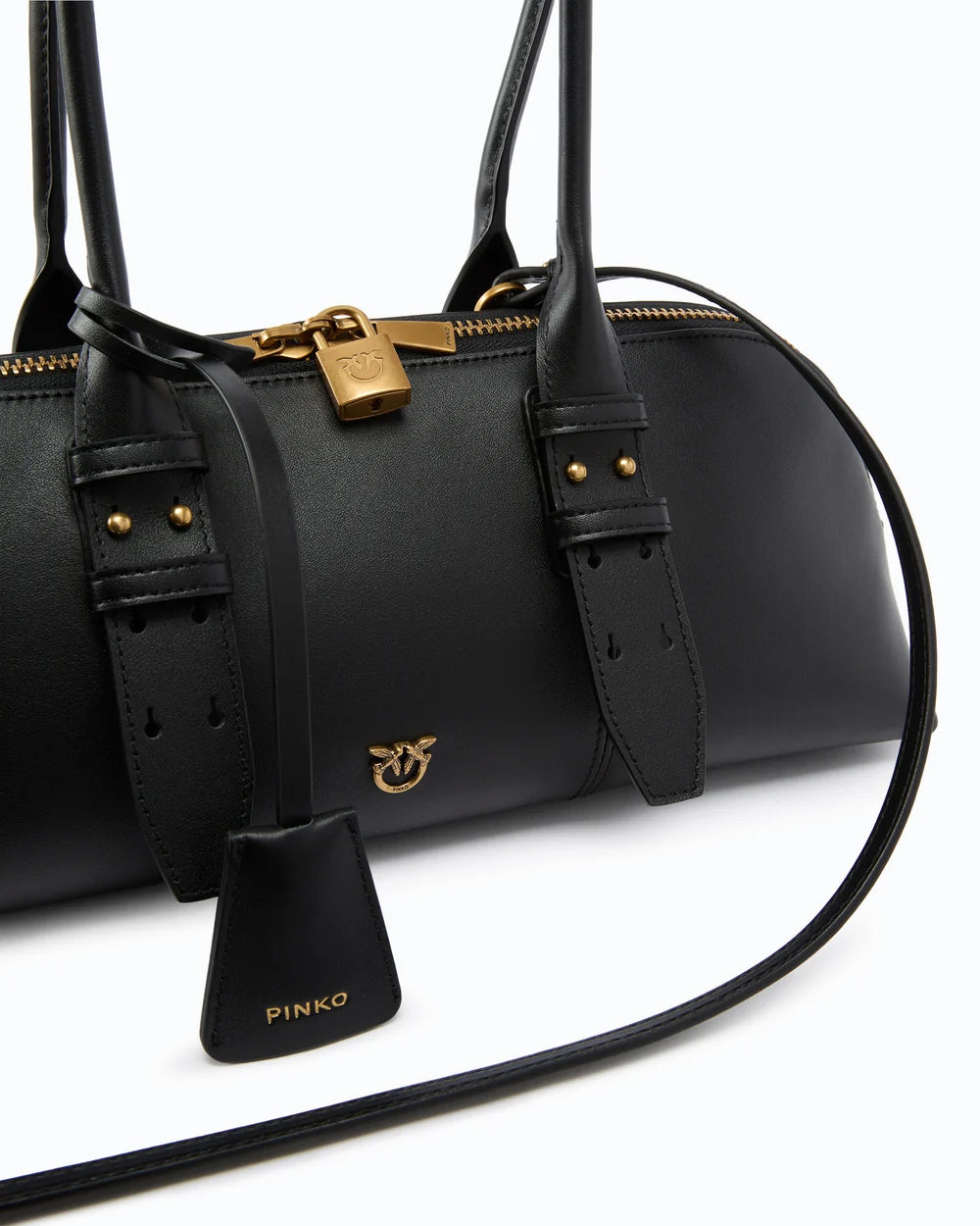 Borsa Pinko Z99q Nero da Donna bowling horizontal 105334 a0qo
