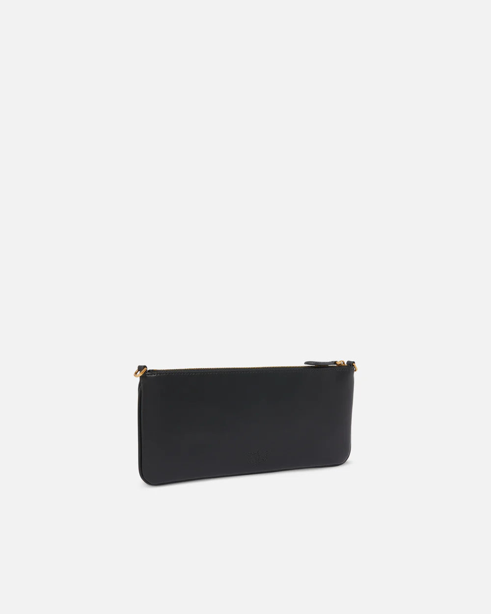 Borsa Pinko Nero Oro da Donna horizontal flat vitello seta
