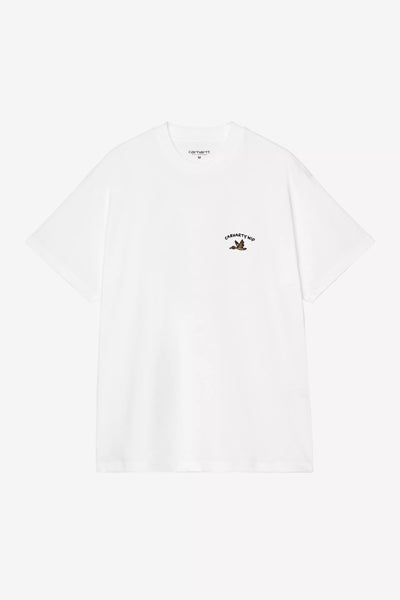 T-Shirt Carhartt Wip White da Uomo i037233 animated duck