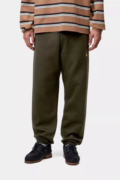 Pantalone Carhartt Wip Olive Gold da Uomo i033667 chase