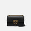 Borsa Pinko Nero Gold da Donna love one classic dc vitello seta