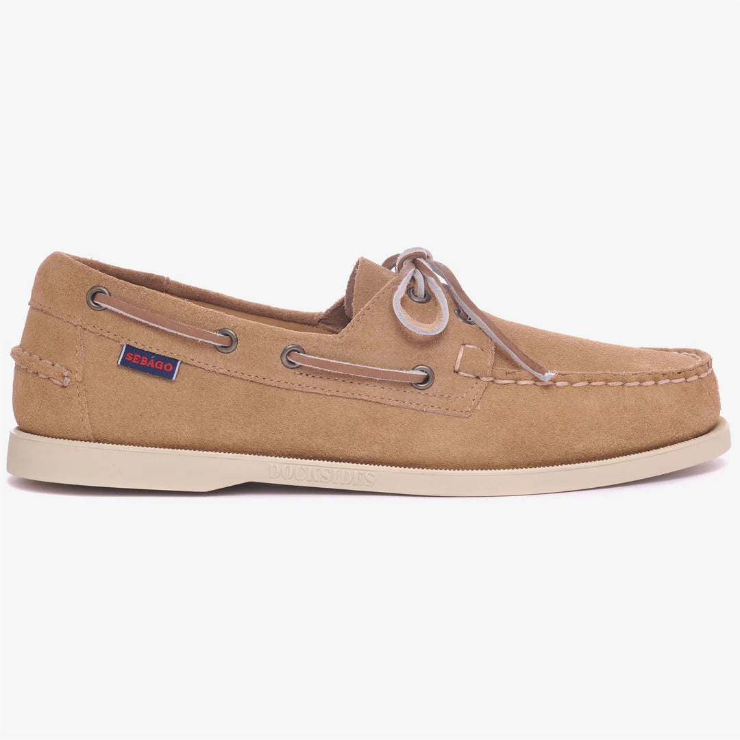 Scarpa Sebago W6f Beige Paint da Uomo 7111ptw portland flesh out