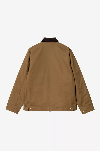 Giubbotto Carhartt Wip Hamilton Brown Tobacco Rigid da Uomo i015264 dtroit