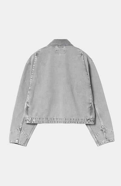 Giubbotto Carhartt Wip Black Black Chalk Wash da Donna i035570