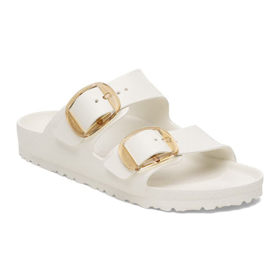 Scarpa Birkenstock Eggshell da Donna 1029651 arizona big buckle