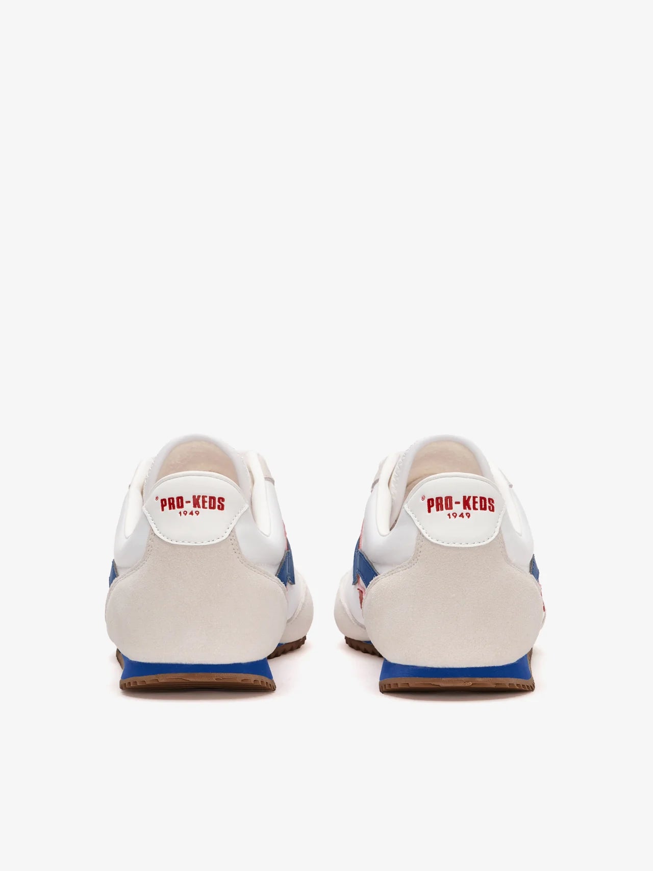 Scarpa Pro Keds White Red Blue da Donna r7226slw racer 77
