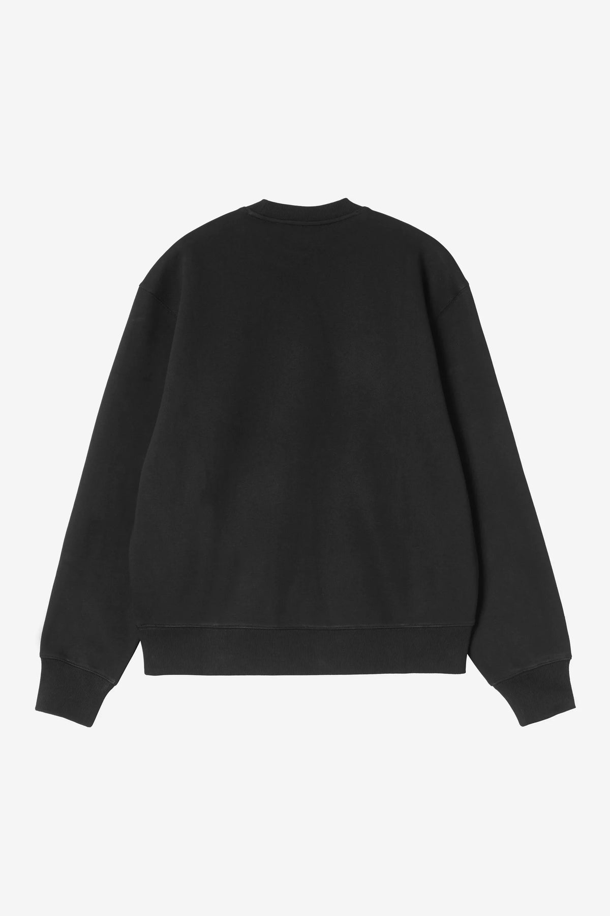 Felpa Carhartt Wip Black Wax da Uomo i037099 mack