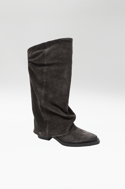 Stivale Ash marrone da Donna liam02 suede velours