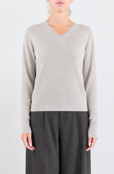 Maglia Eleh Beige da Donna efwm260219