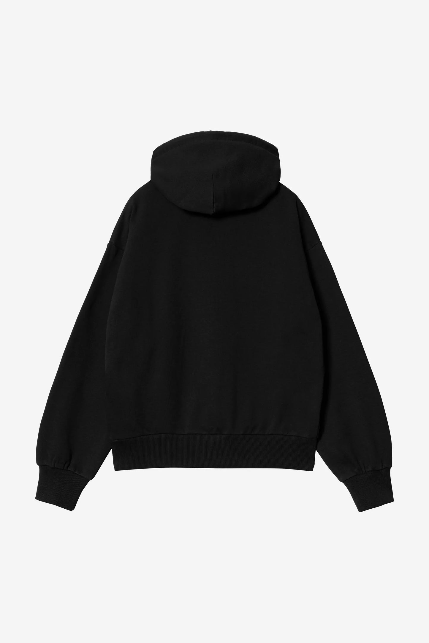 Felpa Carhartt Wip Black Silver da Donna i032644 hooded casey