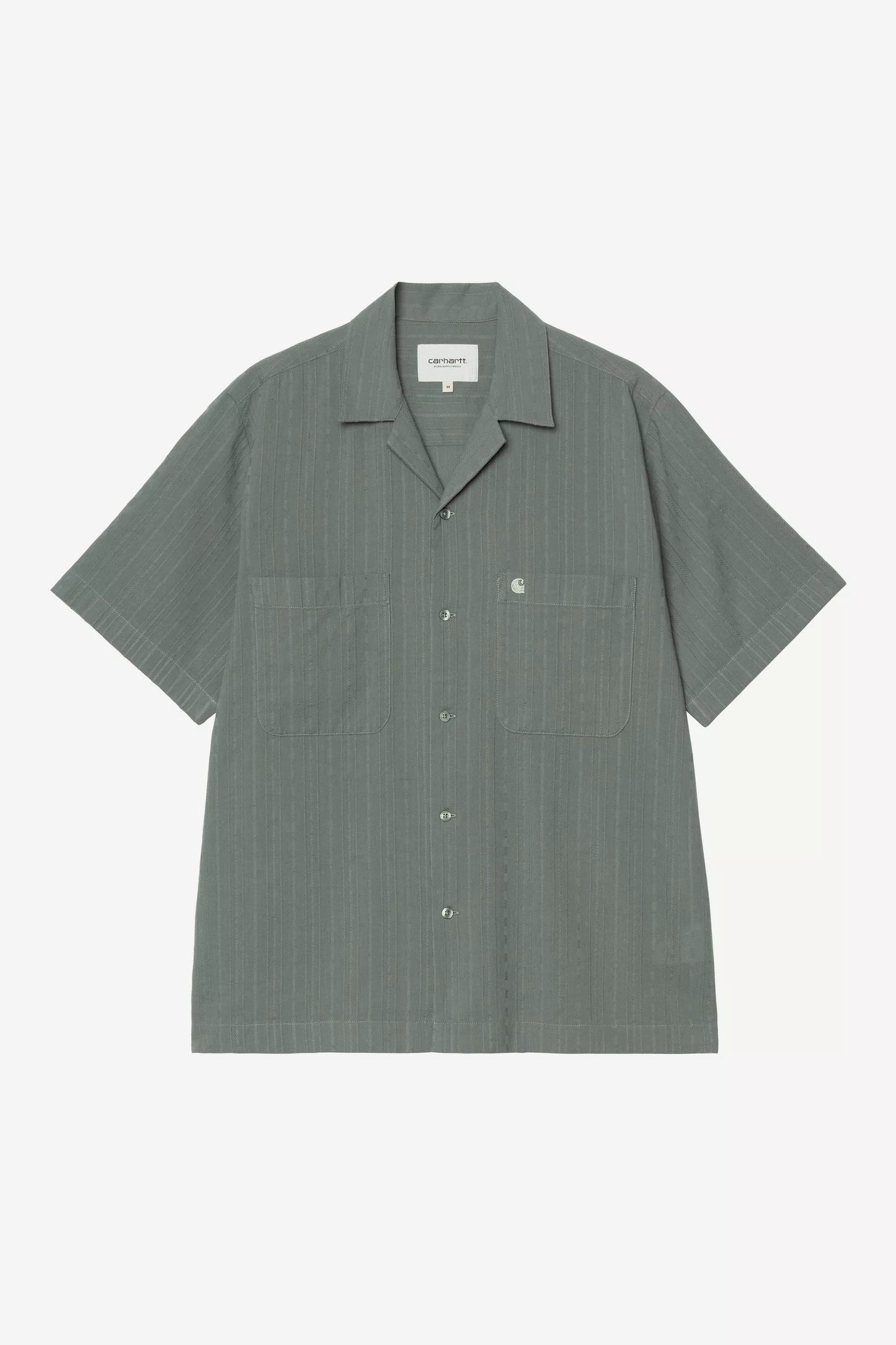 Camicia Carhartt Wip Velvet Green da Uomo i036206 gareth