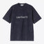 T-Shirt Carhartt Wip Dark Navy Destroy Wash da Uomo i036853 painter