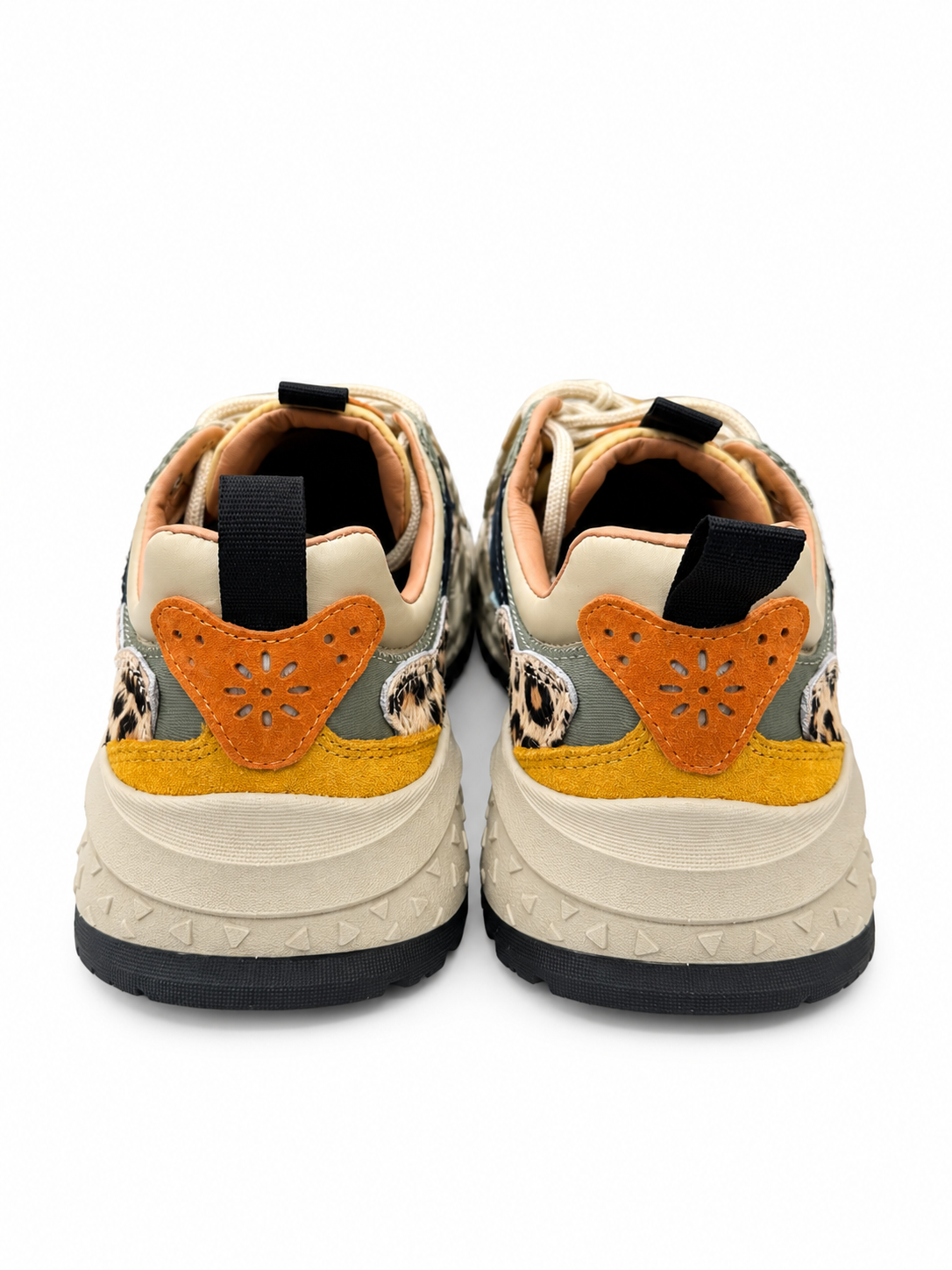 Scarpa Flower Mountain Brown Military Black Pony da Donna 2019506 3d58 solin