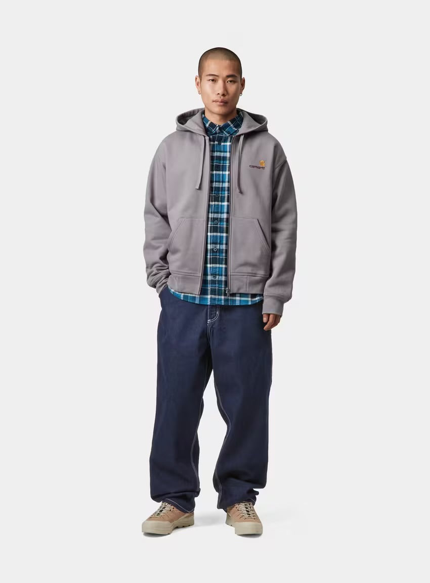 Pantalone Carhartt Wip Blue One Wash da Uomo i022947