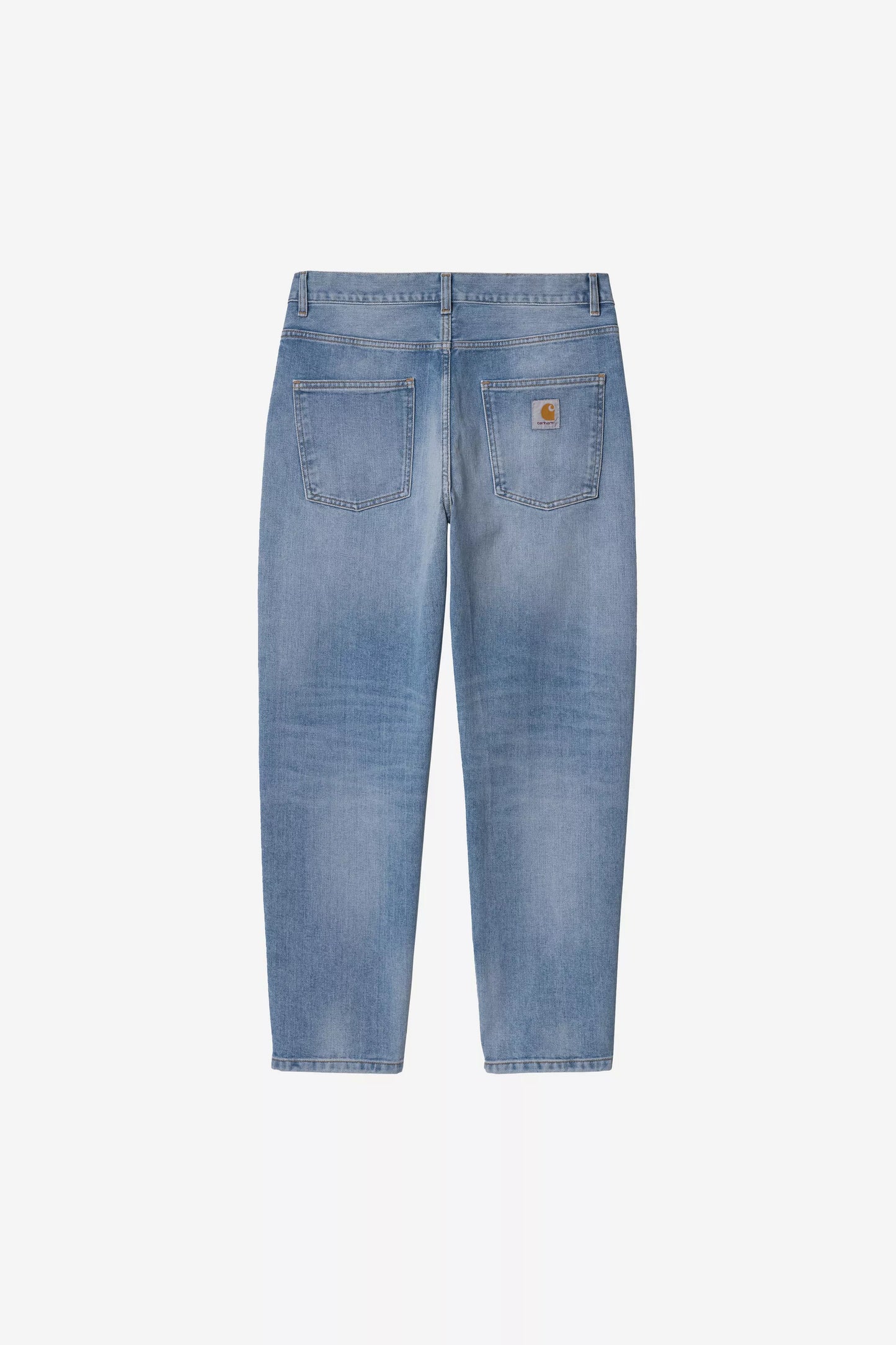 Jeans Carhartt Wip Blue Light Used Wash da Uomo i029208 newel