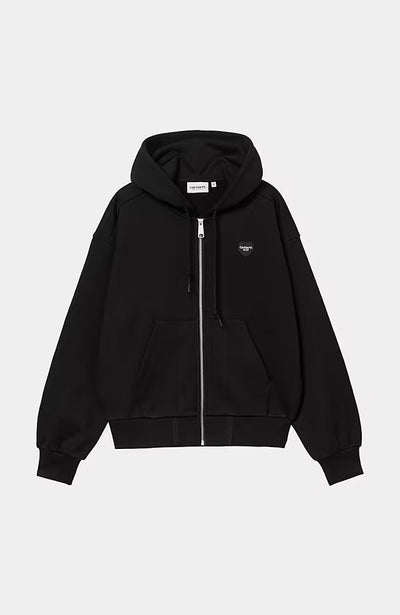Felpa Carhartt Wip Black da Donna i035242