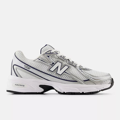 Scarpa New Balance White Silver Navy u740wn2