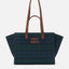 Borsa Mc2 Saint Barth large 659 Tartan Suede da Donna jour