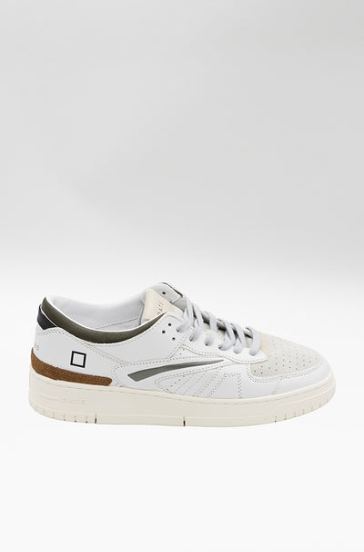 Scarpa Date White Army da Uomo torneo colored