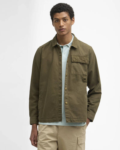 Giacca Barbour Gn61 da Uomo mos0477 declan patch over shirt