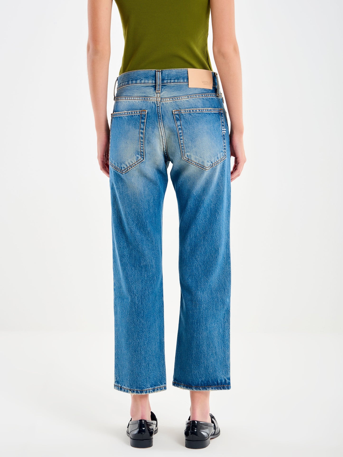 Jeans Vicolo Denim Blu da Donna df5058 zeke