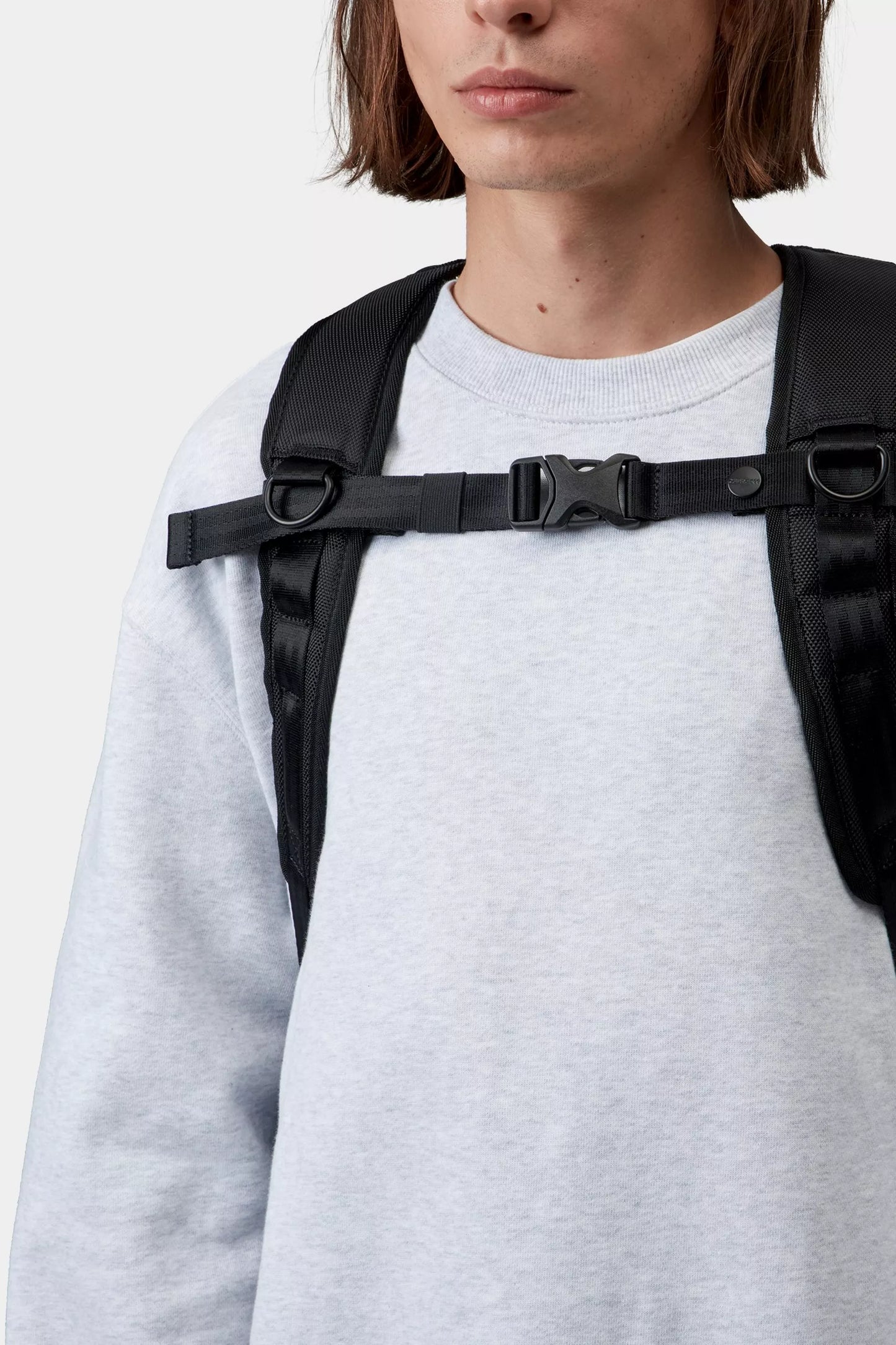Zaino Carhartt Wip Black da Uomo i037004 richmond small duffel