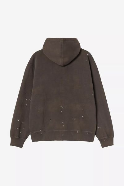 Felpa Carhartt Wip Tobacco Destry Wash da Uomo i036913 hooded painter
