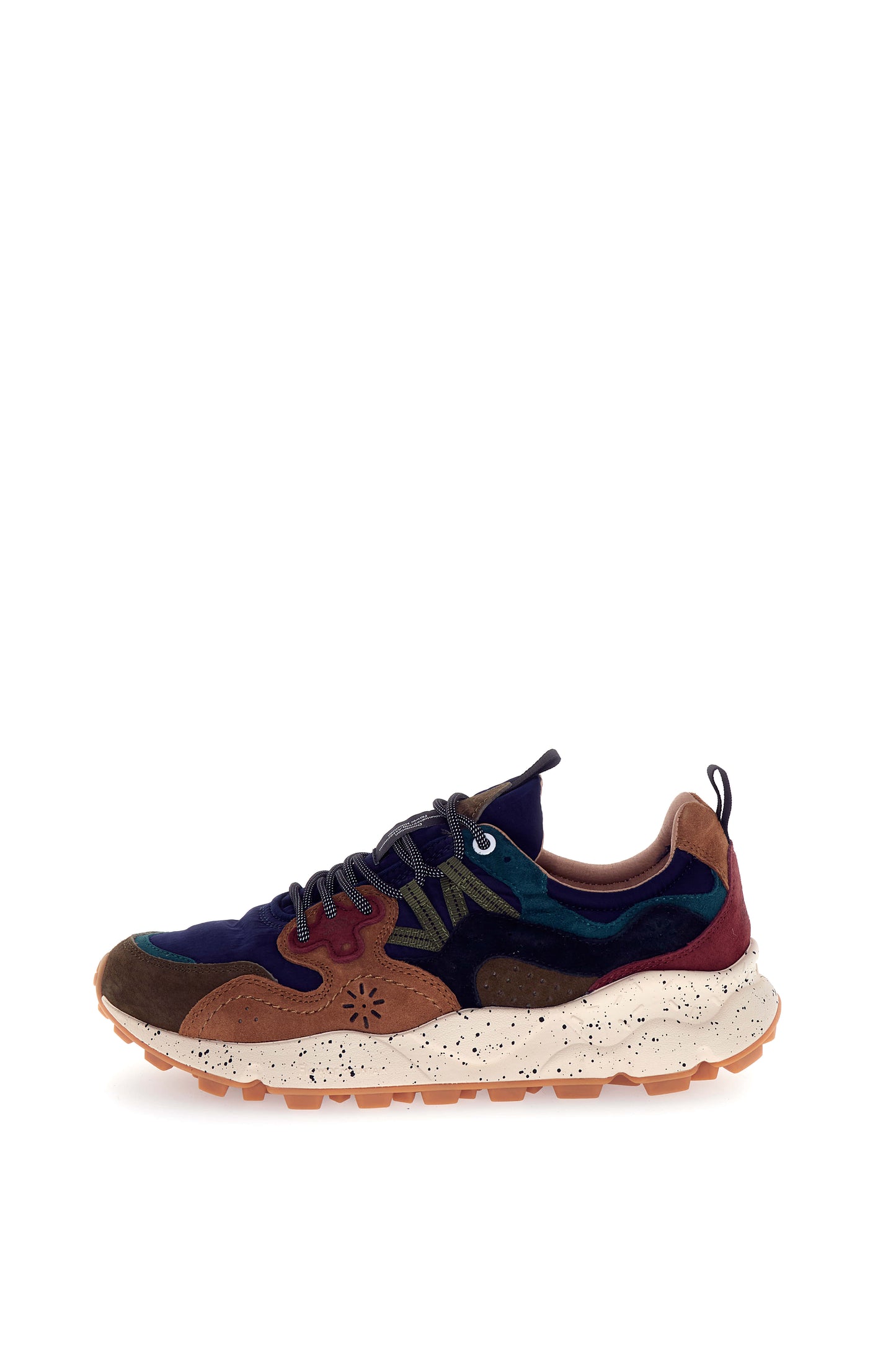 Scarpa Flower Mountain Mud Light Brown Navy da Uomo 2017818 01 yamano 3
