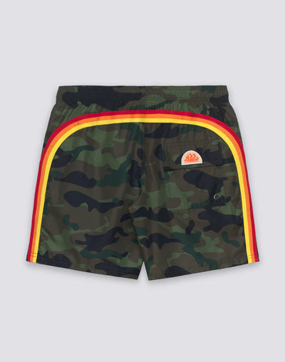 Costume Sundek Green da Uomo m505bdrt353 camou