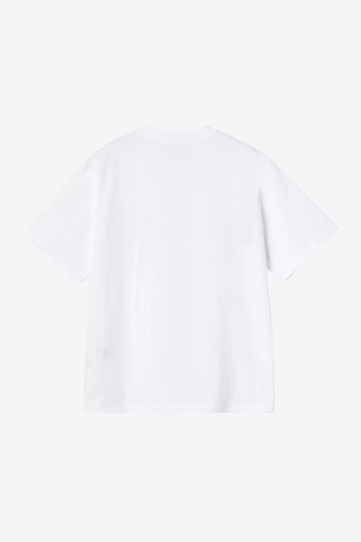 T-Shirt Carhartt Wip White da Donna i036030 inverted charm