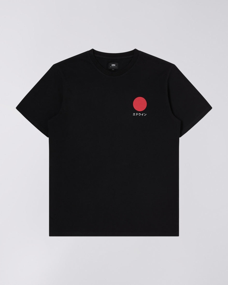 T-Shirt Edwin Black da Uomo i025020 japanese sun