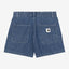 Pantalone Carhartt Wip Blue Stone da Donna i036286 lova