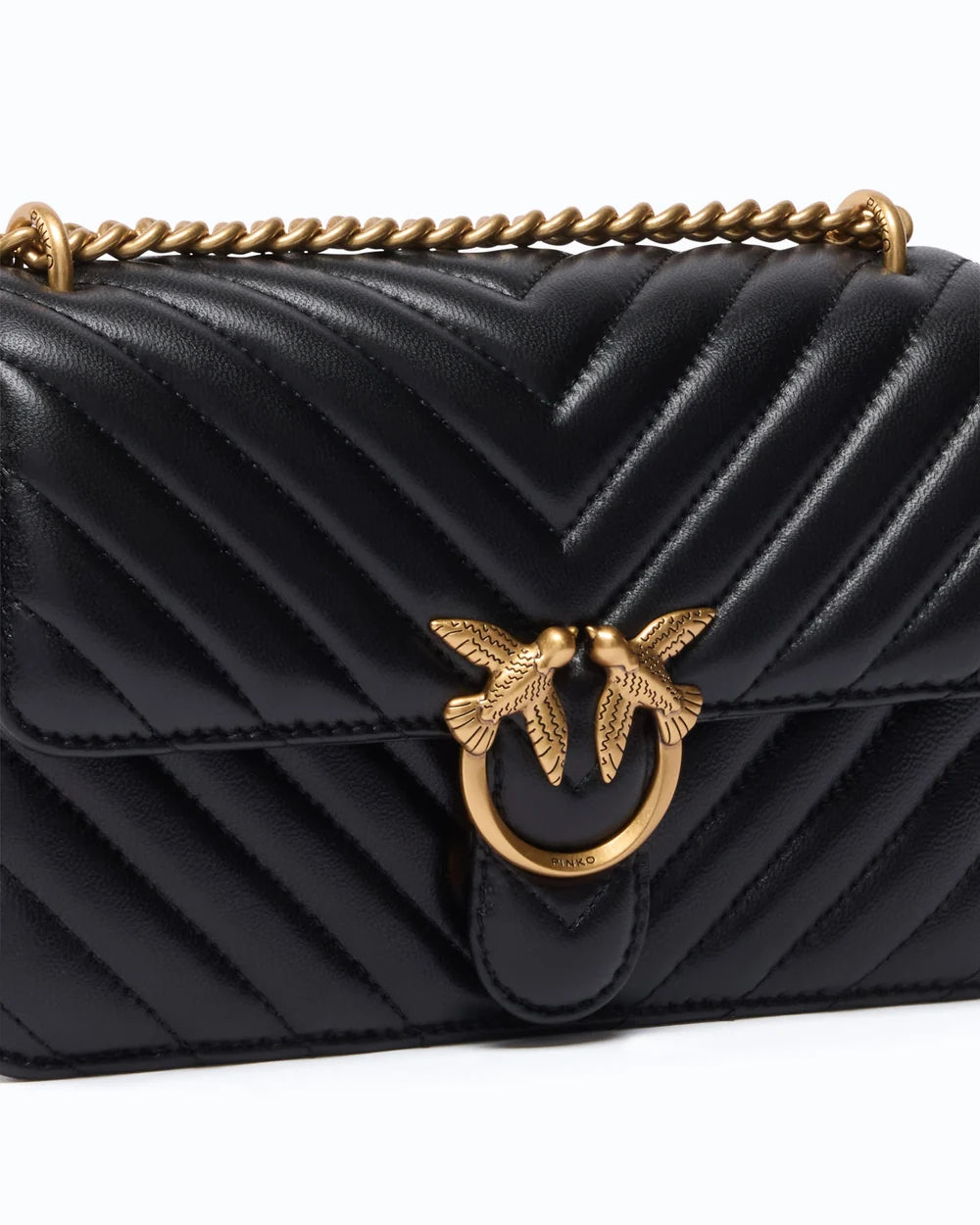 Borsa Pinko Nero da Donna love one mini small 107620