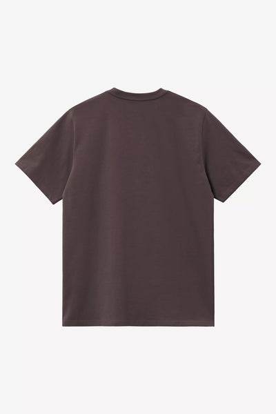 T-Shirt Carhartt Wip Shale Gold da Uomo i026391 chase