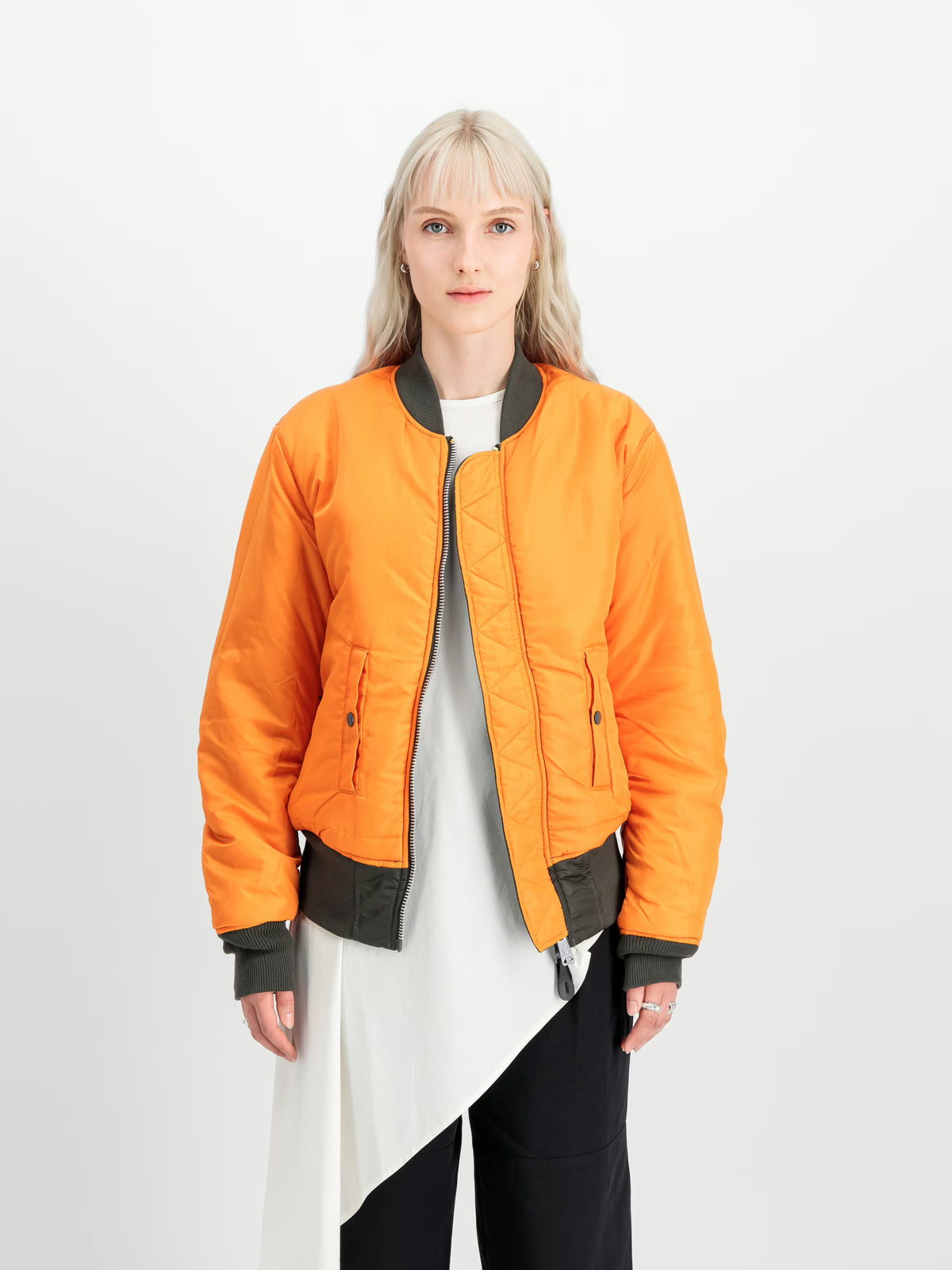 Giubbotto Alpha Industries Rep Grey da Uomo 100101 ma 1 heritage