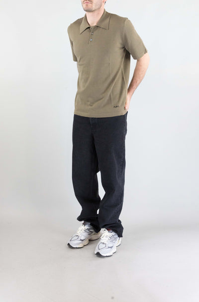 Polo Apc Kaki Chine da Uomo coezj h23471