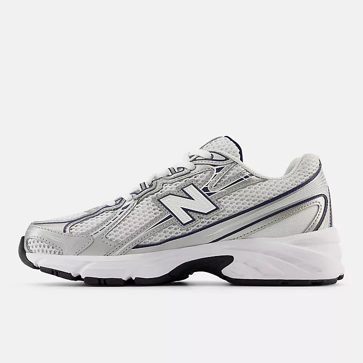 Scarpa New Balance White Silver Navy u740wn2