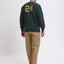 Pantalone Universal Overall C Beige da Uomo ptf05 twill tuck tapered