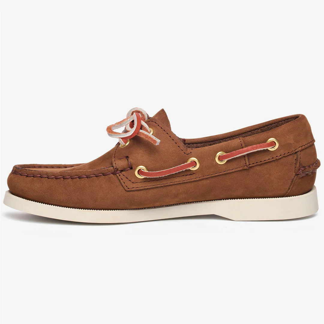 Scarpa Sebago Ac0 Brown Dk Yellow da Donna 74121sw portland nubuck