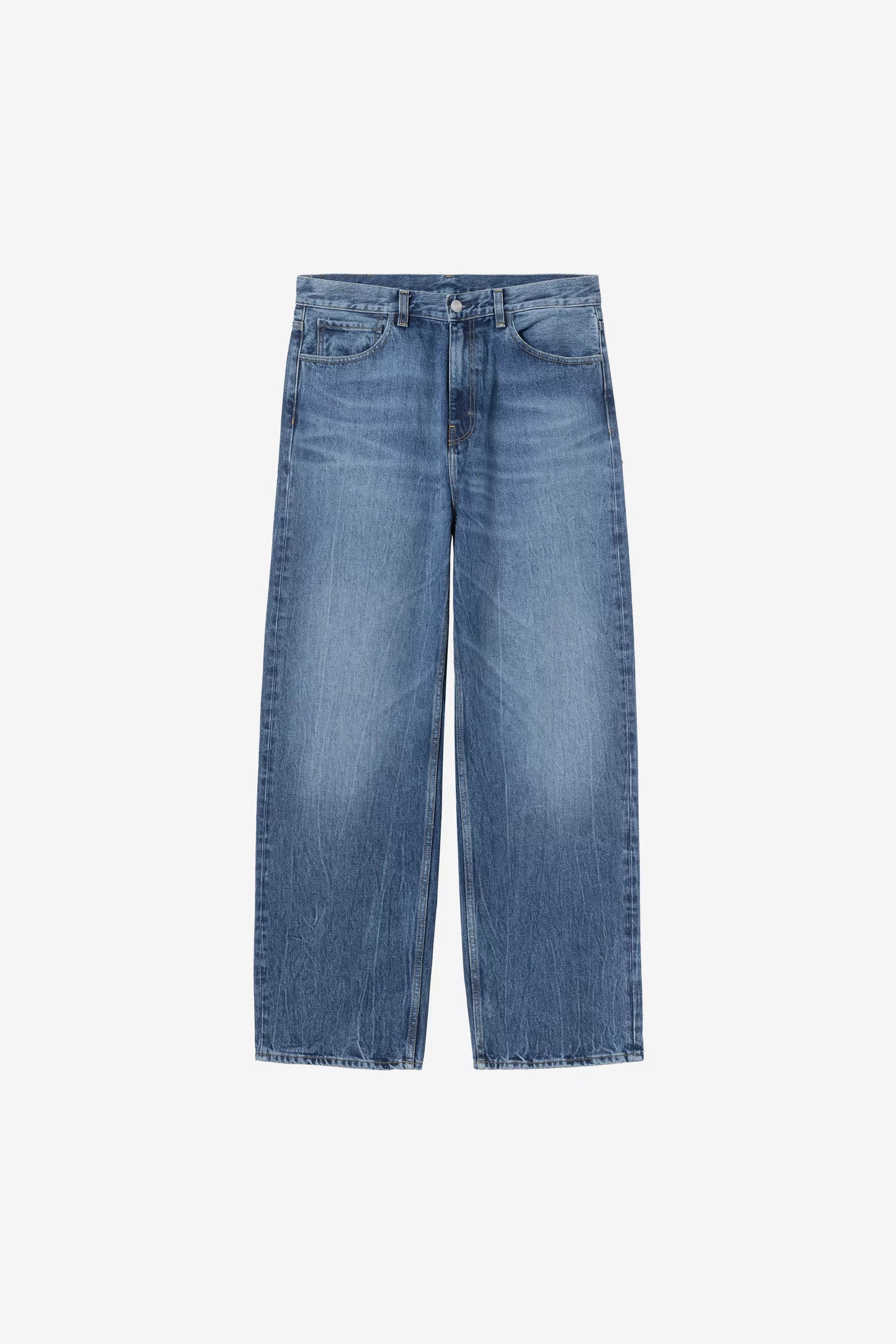 Pantalone Carhartt Wip Blue Marble da Uomo i037534 payson